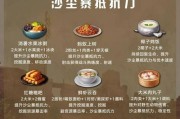 《明日之后最新鱼类食谱大公开》（尝鲜最新鱼类食谱）