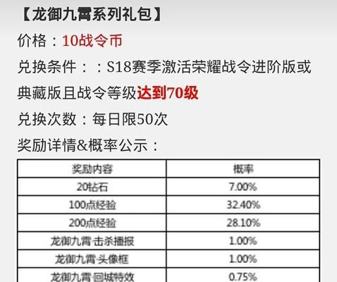 荣耀战令二期返场规则一览（全面解析战令二期重磅回归）