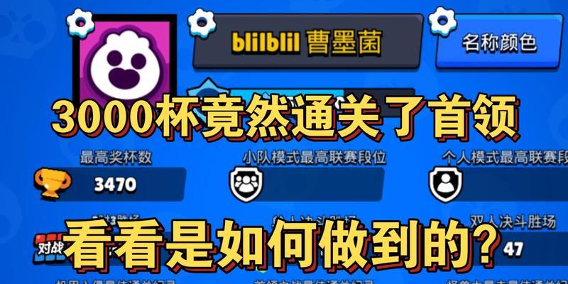 荒野乱斗3000杯以上怎么打？不同打法技巧是什么？