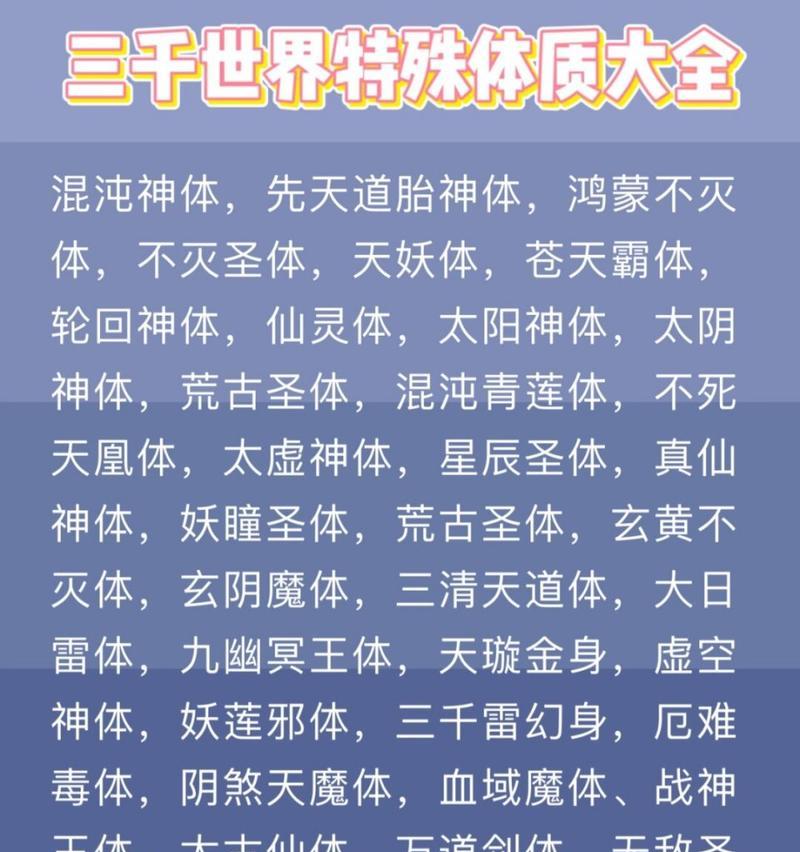 超越混沌体如何揭秘更强大的特殊体质？揭秘过程中有哪些常见问题？